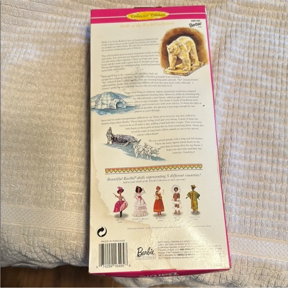 Arctic Barbie Dolls of the World Collector‎ Edition 1996